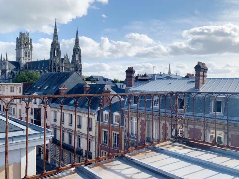 A vendre appartement F3/T3 1 chambre centre ville de Rouen dans petite copropriété à Rouen 76000